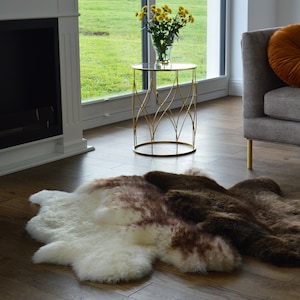 SALE!!! Genuine Natural Sheepskin Rug, Pelt, carpet, Sheepskins rugs, Large sheepskin Rug, Sheepskin 3 colors