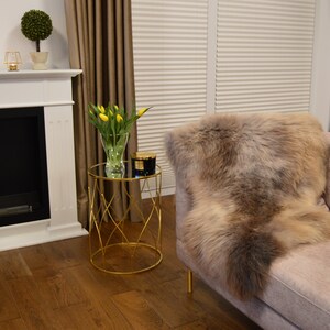 Natural Real Sheepskin Rug Chair Cover Scandinavian Home Sheepskin Throw Sheep Skin Luxury Sheepskin Sheepskin Home Decor Rugs