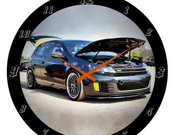 Wall clock with your own car/vehicle/bike