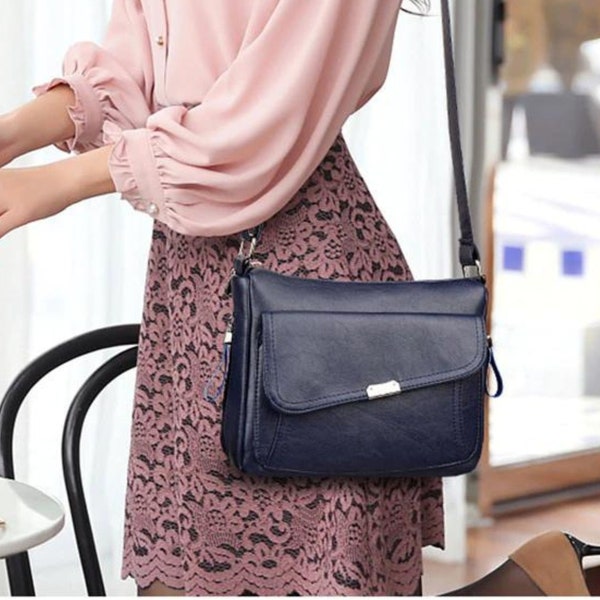 Designer Multi-pocket Crossbody Shoulder Bags for Women