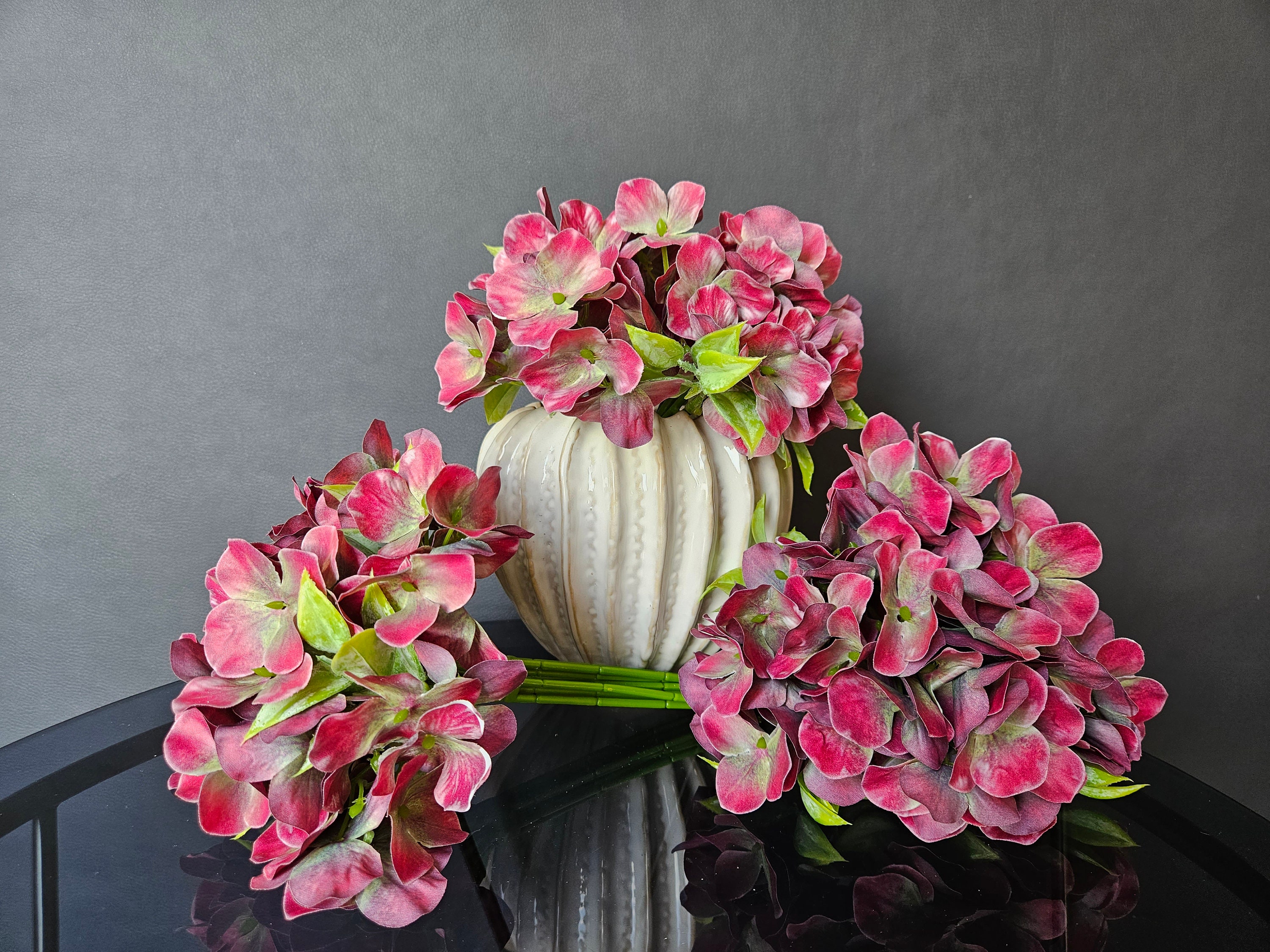 Dried Hydrangea Bouquet, Chic Home Decor, Dried Hydrangea Flowers, Make  Great Dried Arrangements, Boho Style Flower 