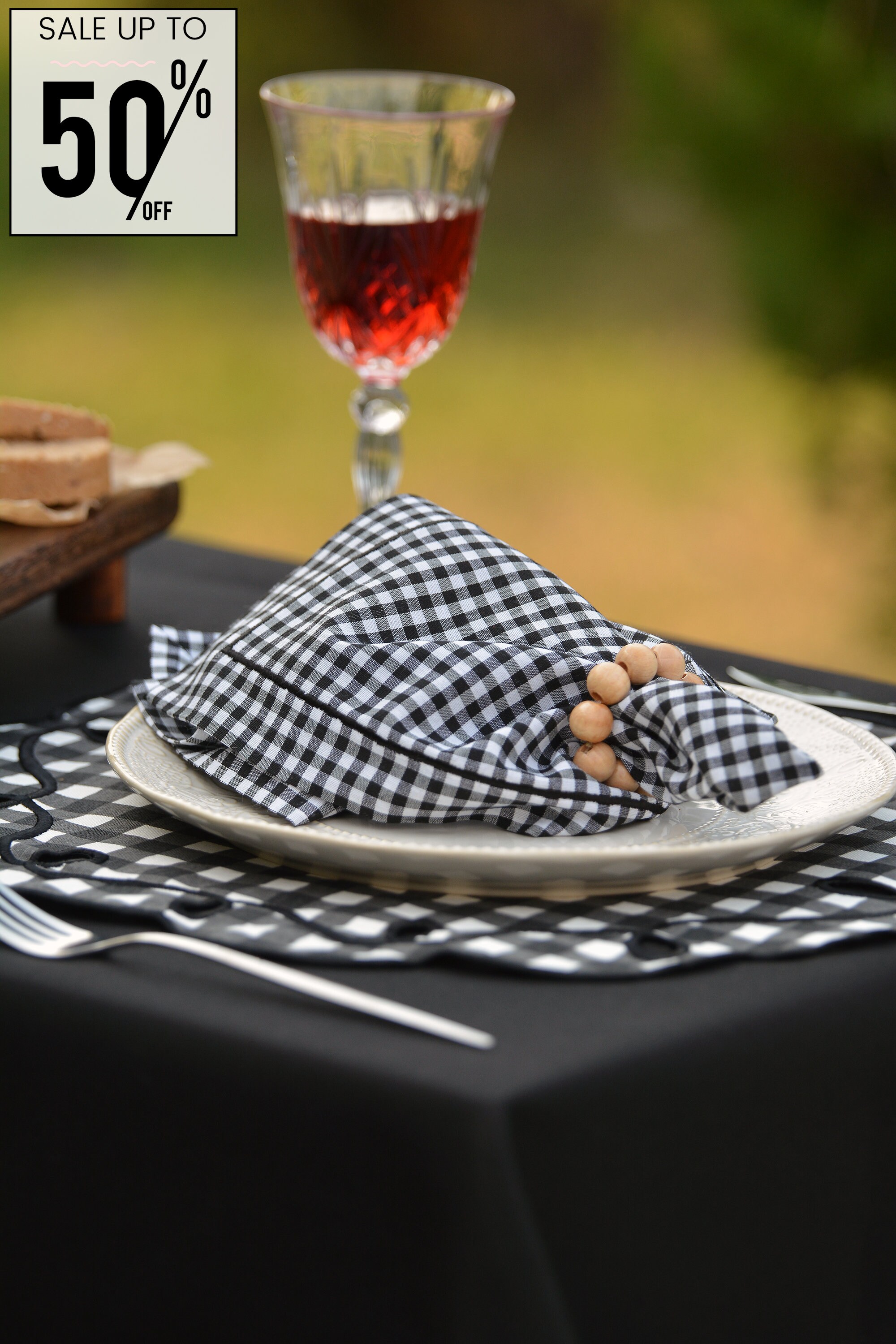 Elegant Black and White Damask Tablecloth Handmade Vintage Etsy