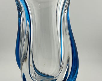 サンルイの大きなクリスタルの花瓶 - Etsy 日本