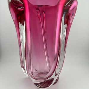 Val Saint Lambert Crystal Vase