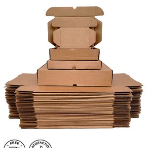 Partners Brand Corrugated Cartons 8 x 8 x 8 Kraft Pack Of 25