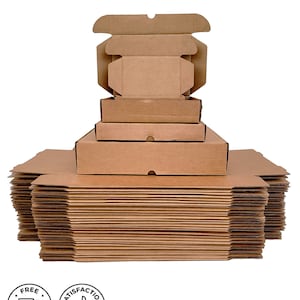 White Shipping Boxes 12-1/8 inch x 9 1/4 inch x 2 inch | Quantity: 50 by Paper Mart, Size: 12 1/8 x 9 1/4 | Quantity of: 50