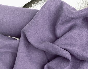 Fuchsia Medium Weight Linen Fabric main image 0