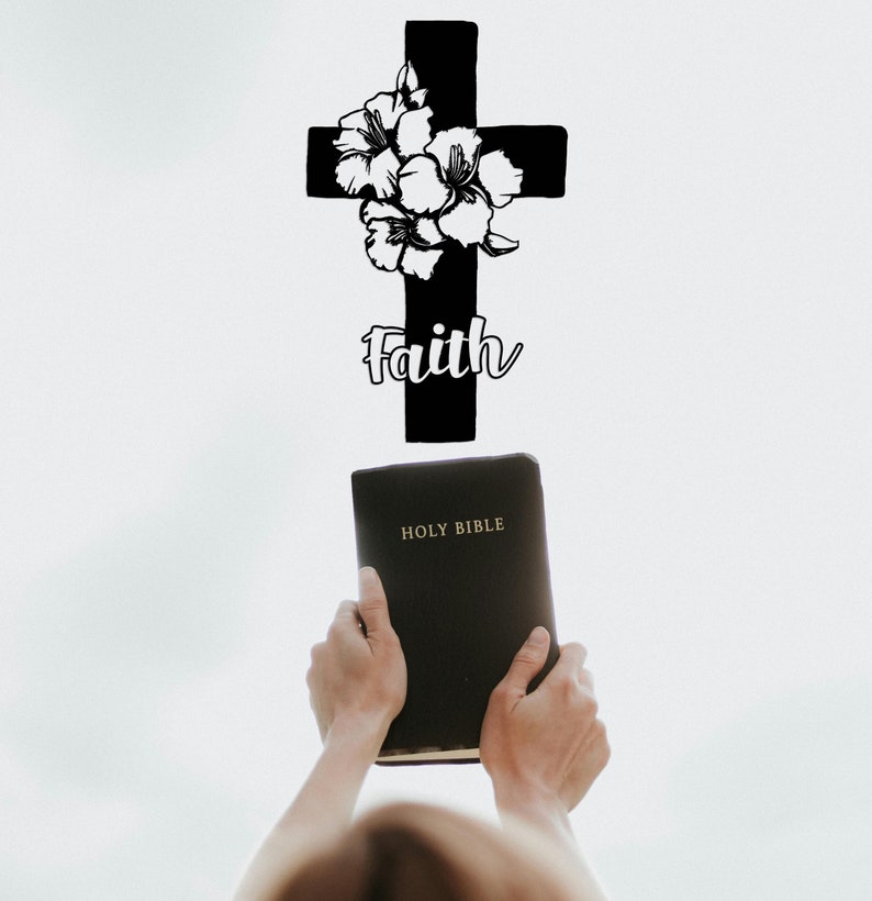 Faith Cross Metal Sign Personalized,religious Gift,cross Gift for