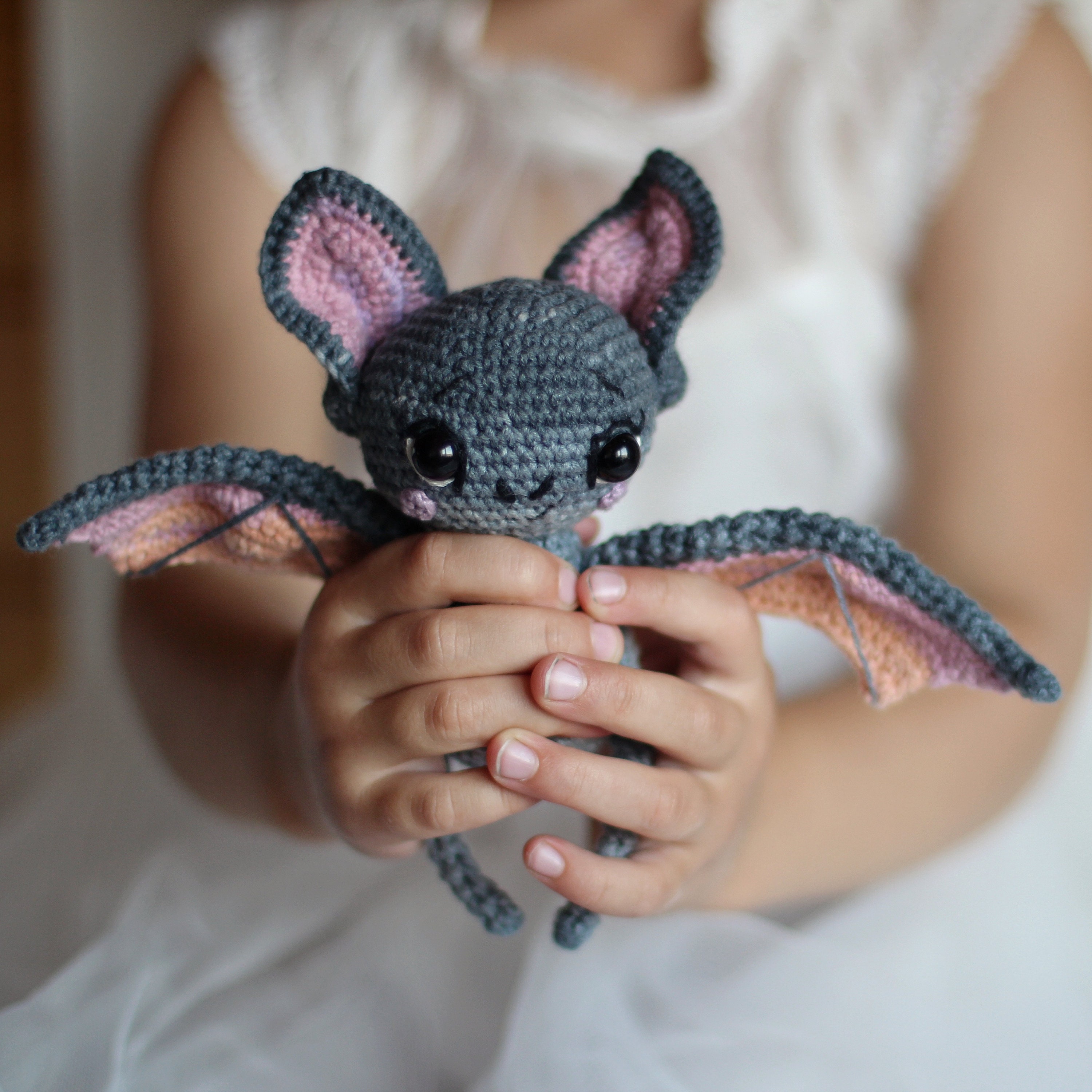 Crochet Pattern Bat, DIY Amigurumi Bat Halloween Pattern, PDF Digital ...