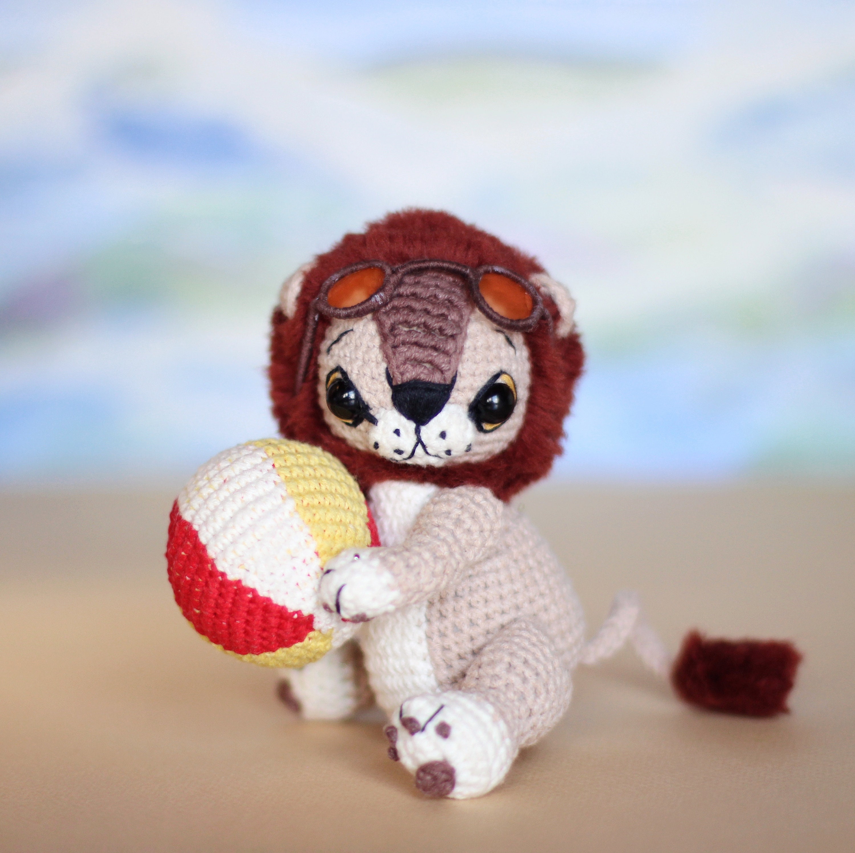 Crochet Pattern Lion DIY Amigurumi Lion Toy Tutorial PDF - Etsy Australia