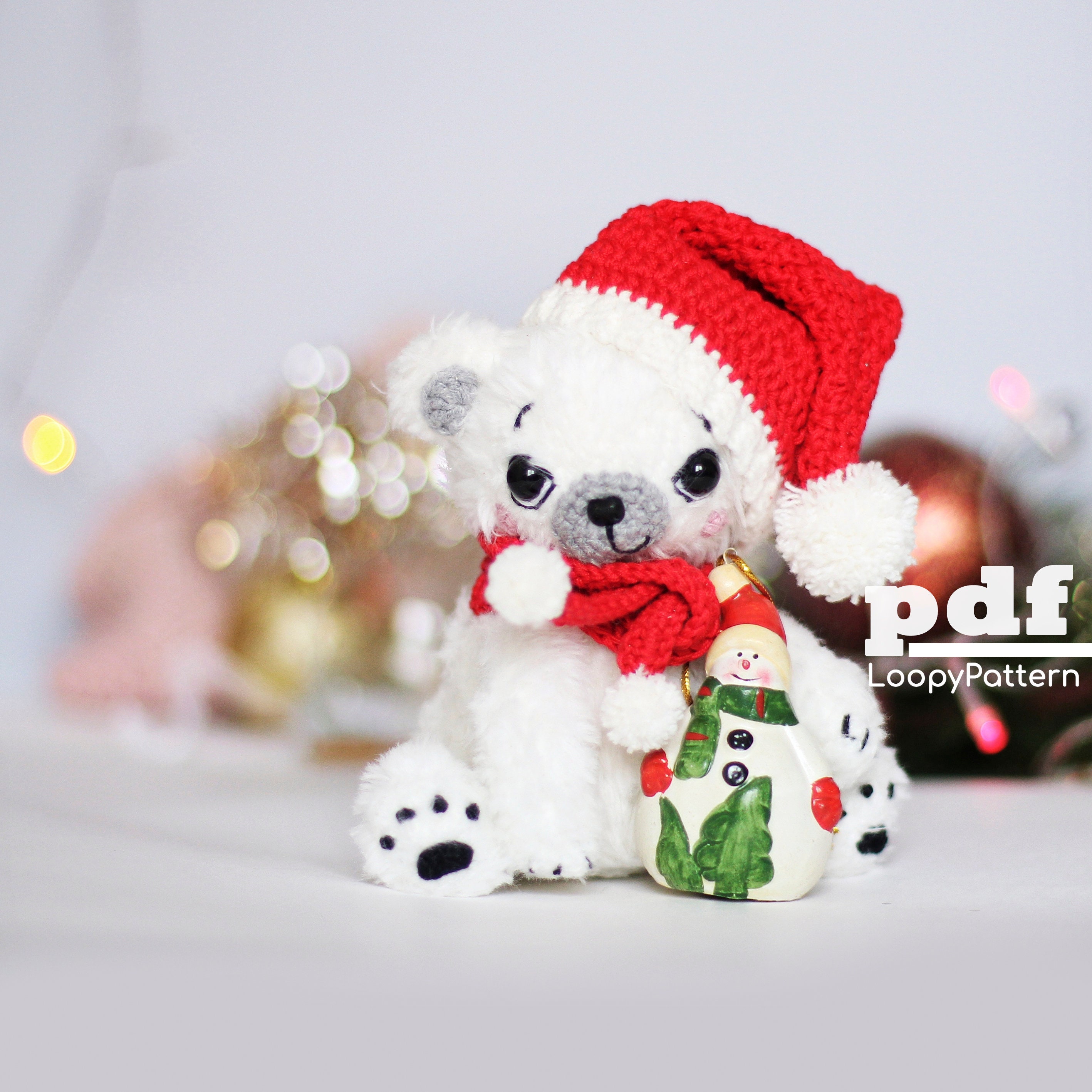 Crochet pattern polar bear