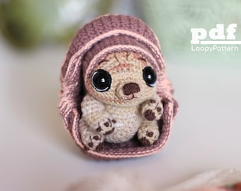 Crochet pattern Tuktuk amigurumi toy, transformer doll pdf digital pattern, kawaii armadillo tutorial, cute baby gift