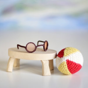Crochet pattern Lion, DIY amigurumi lion toy tutorial, PDF Digital Download, diy sunglasses for doll, crochet beach ball, safari animal image 4