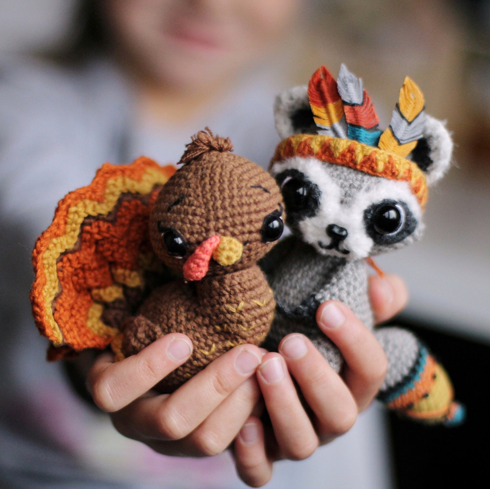 3 in 1 Crochet Thanksgiving Day Pattern Amigurumi Turkey Etsy