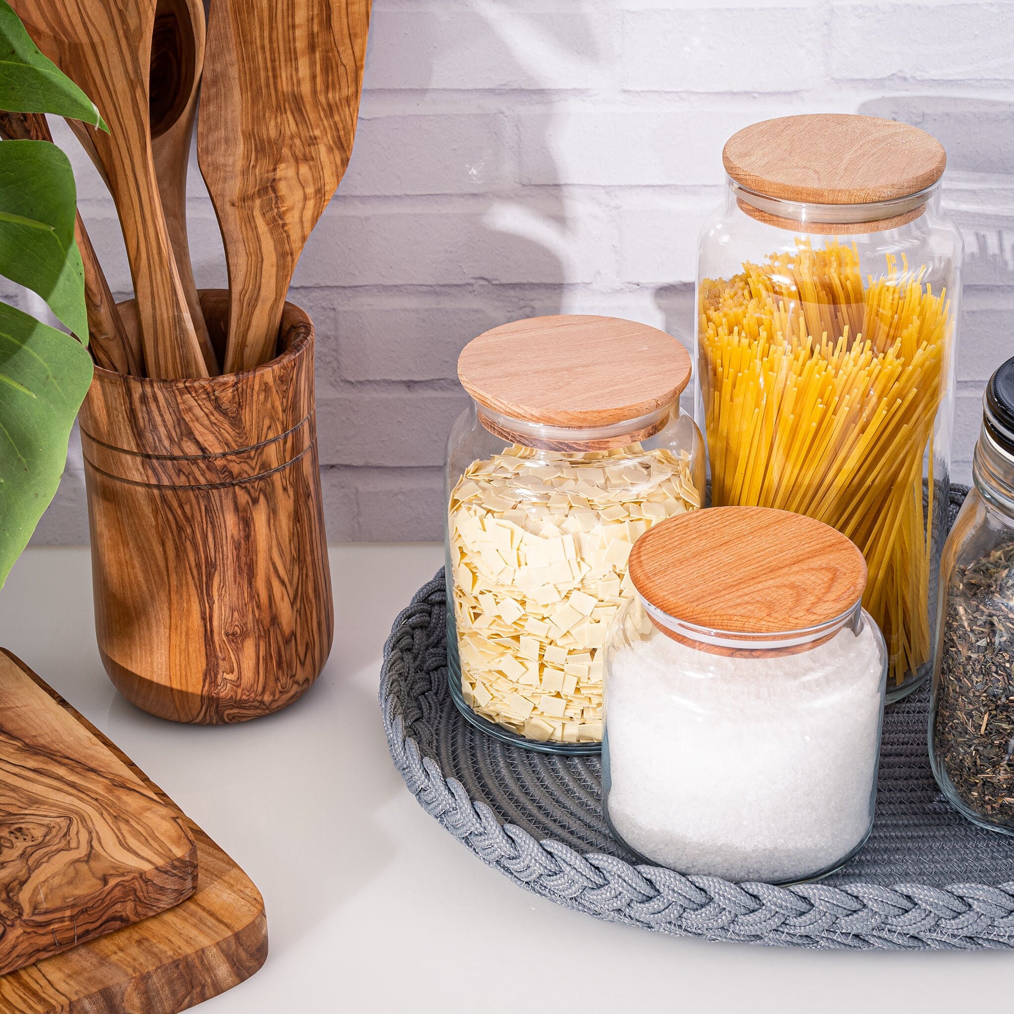 Set De 12 Sets De Table TresséS Ronds Pour Table à Manger DiamèTre 36, Bleu - Maison