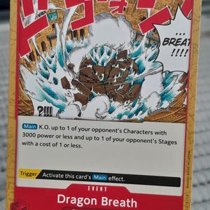 Carte one piece event jeux de cartes ENG TCG