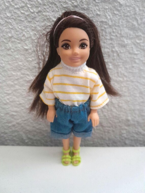 Chelsea Doll Clothes Barbie Chelsea Clothes Chelsea Doll Dress up 5 Inch 5.5 Barbie Sister Outfit Mini Barbie Clothes Etsy