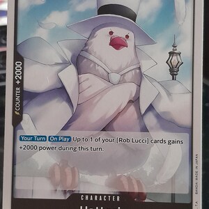 Carte one piece hattori  OP07-088 UC CP0 animal jeux de cartes ENG TCG