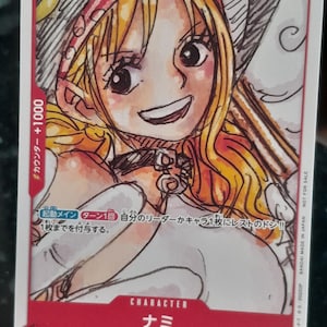 One piece card Nami ST01-007 C Japanese card game Jap japan mugiwara OPTCG