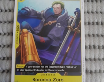 One Piece Card Roronoa Zoro OP07-113 UC 500 Years in the