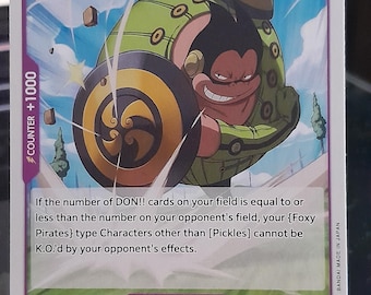 One Piece Pickles OP07-069 C Foxy Pirates Card Games ENG TCG