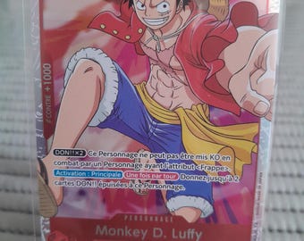 One Piece Monkey D Luffy OP01-024 SR Card Game TCG FR French