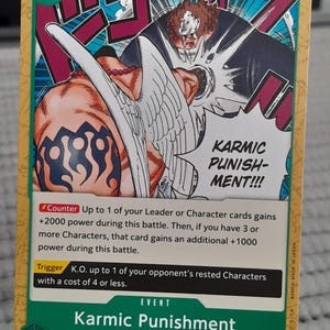 Carte one piece event jeux de cartes ENG TCG