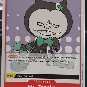 Carte one piece mr tanaka OP07-008 UC film grantesoro jeux de cartes ENG TCG