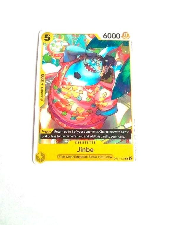 One Piece Jinbe OP07-102 C 500 Years in the Future English
