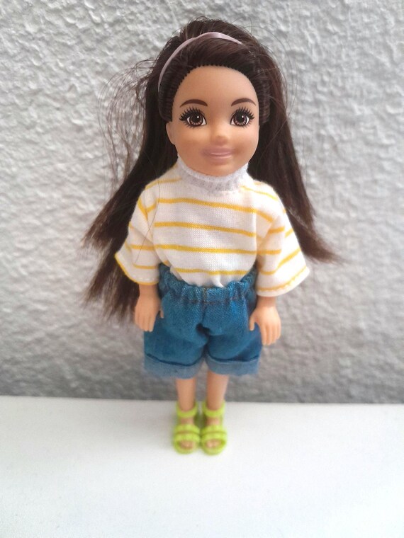 Chelsea Doll Clothes Barbie Chelsea Clothes Chelsea Doll Dress up 5 Inch 5.5 Barbie Sister Outfit Mini Barbie Clothes Etsy