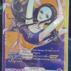 Custom One Piece Nico Robin Proxy Card OP09-062 – Lakers Style