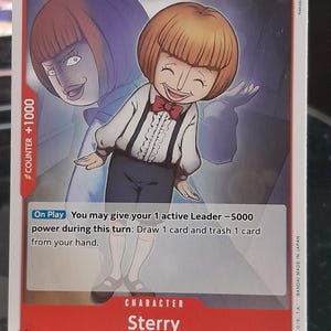 Carte one piece sterry OP07-006 C goa kingdom jeux de cartes ENG TCG