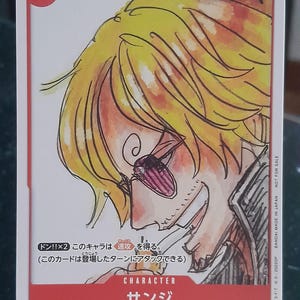 One Piece Sanji ST01-004 Card Japanese TCG Card Game Jap Japan Mugiwara Original