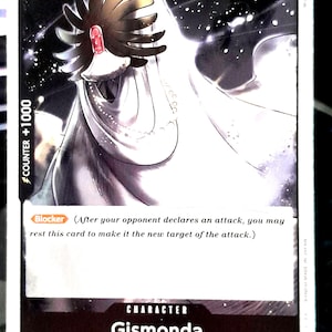 Carte one piece gismonda OP07-084 C CP0 jeux de cartes ENG TCG