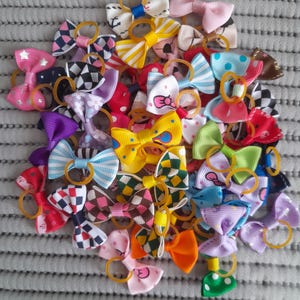Lote de 10 pinzas de pajarita aleatorias LPS Littlest Petshop tienda de mascotas accesorios Hasbro
