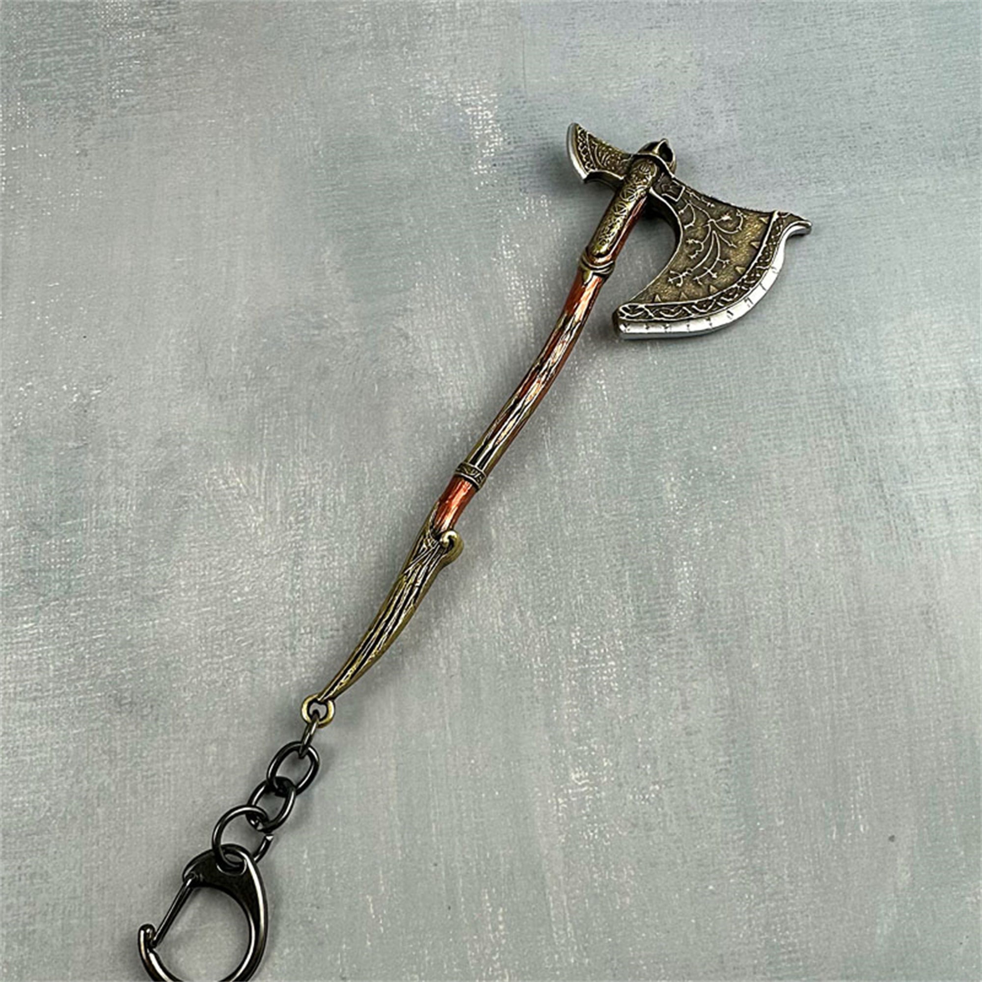 Buy God of War 5 Mjolnir God of Kratos Weapon Keychain-leviathan Online in India