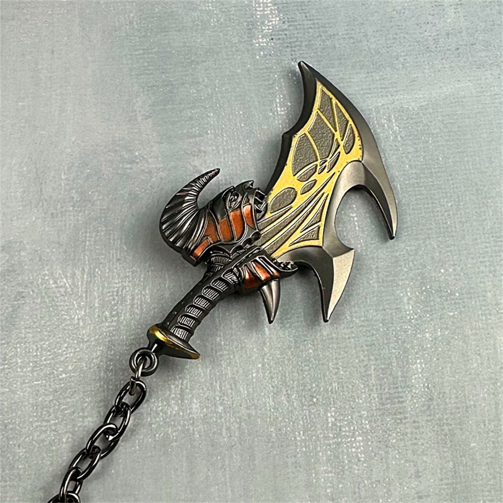 Kratos Weapon Blade of Olympus Model Metal Keyring Keychain – Leones  Marvelous Items