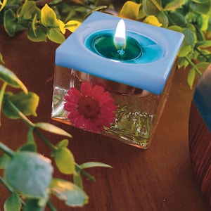 Floral candleholder | Floral Tea light Holder | Valentines gift | Unique tea light holder | Flower candleholder | Set of 2 candle holders