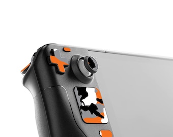 Steam Deck Camo Trackpad, Thumbstick, Buttons Stickers/Wraps/Skins