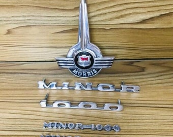 Morris Minor 5 Piece Emblem Set