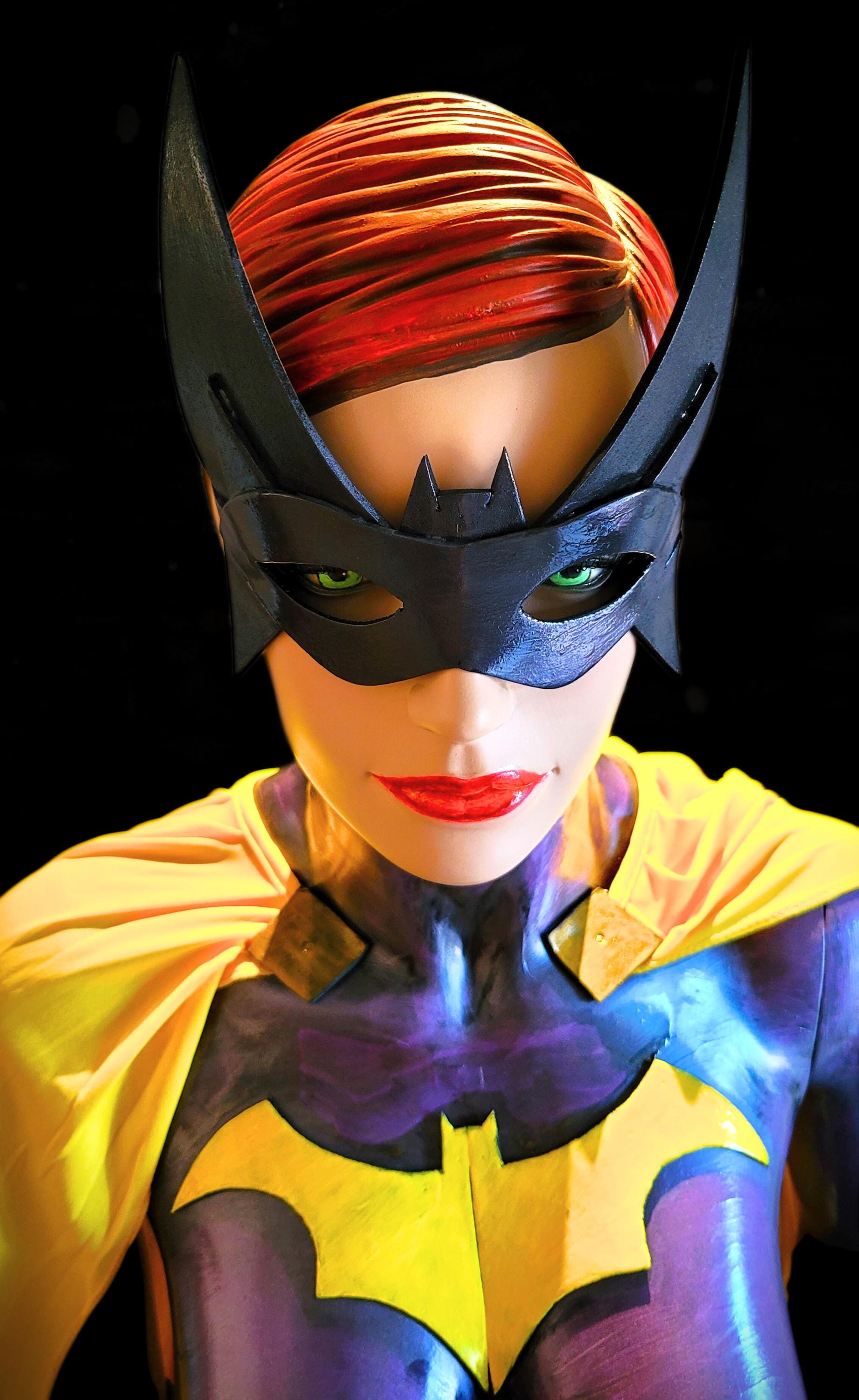 BATGIRL BARBARA GoRDoN Life Size Statue Figure BaT*MaN Comics Custom Mannequin Handmade Art DC Comic Book Superhero Collectible Display 1/1