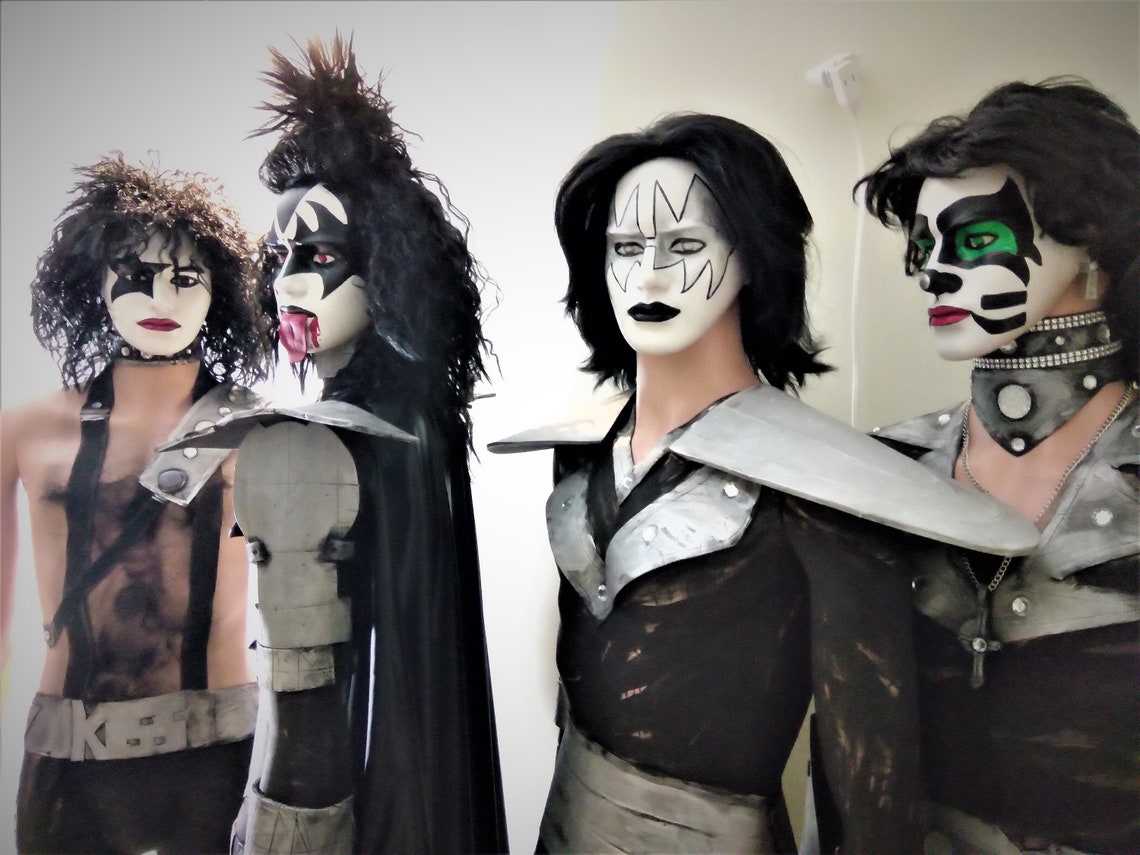 KISS LIFE SIZE Statue Figures Rockstarz Custom Made Mannequin Etsy
