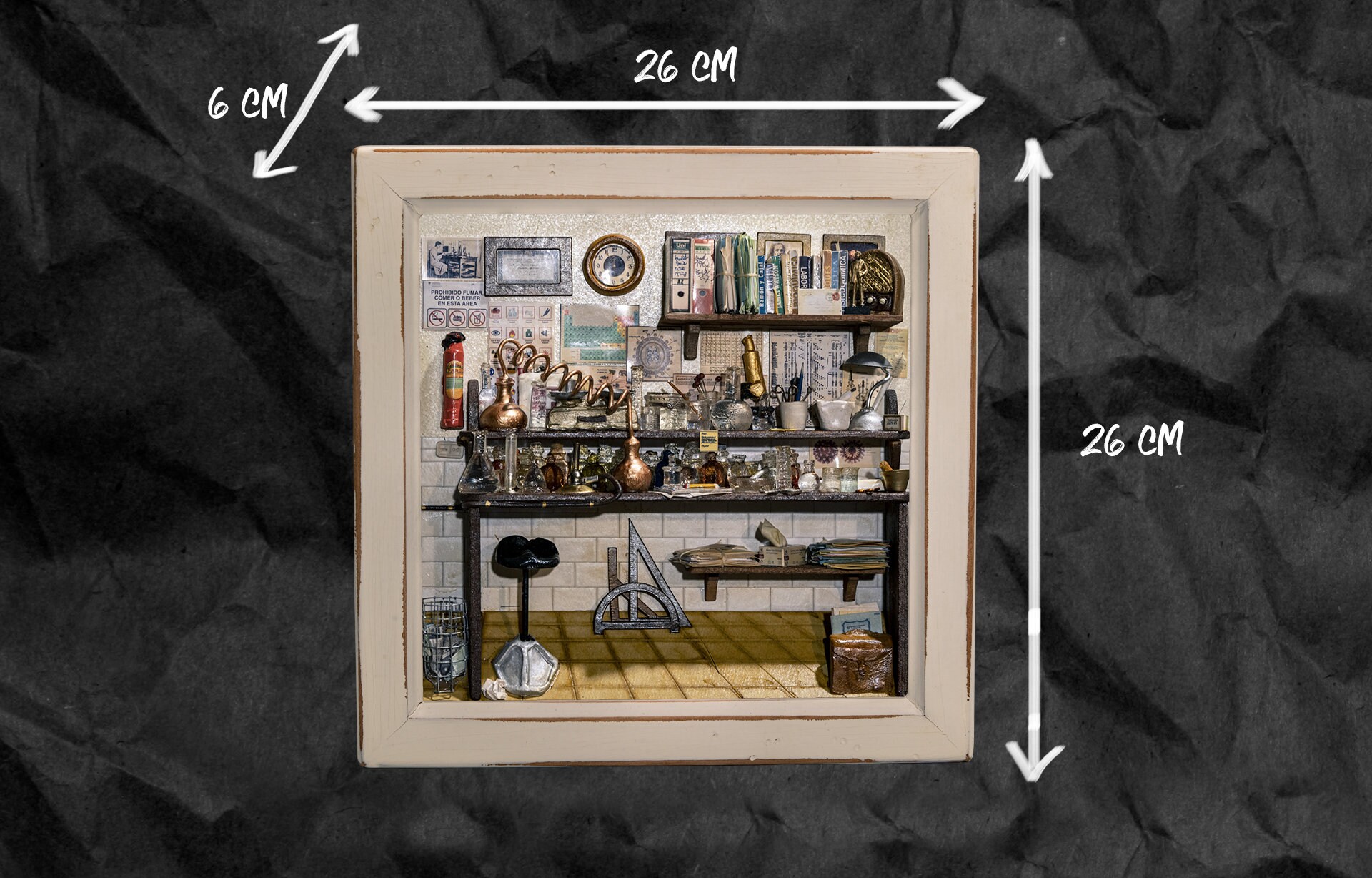 Miniature Laboratory Scene - Etsy