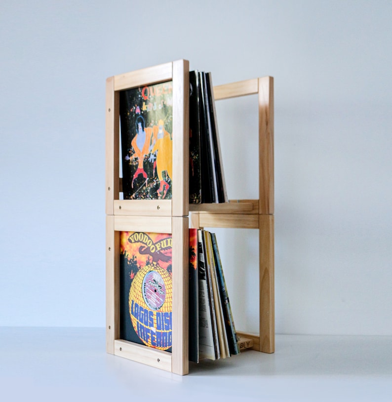 04 AMPLY Modular 2in1 Vinyl Stand vinyl Records Stand Vinyl Etsy