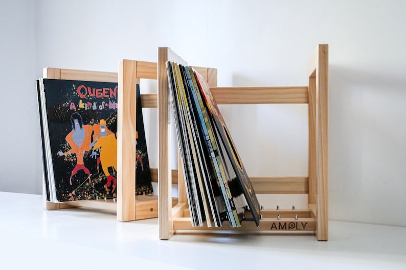 04 AMPLY Modular 2in1 Vinyl Stand vinyl Records Stand Vinyl Etsy