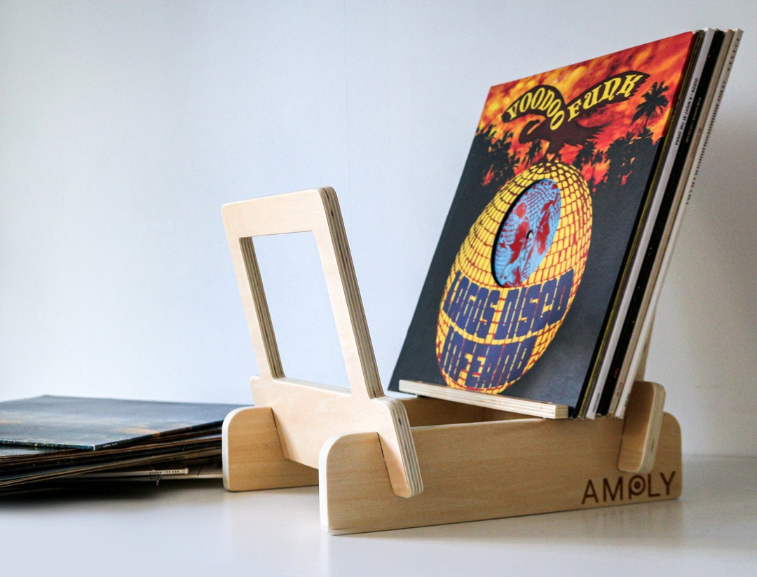 01 AMPLY Vinyl Stand vinyl Records Stand Vinyl Records Storage Record