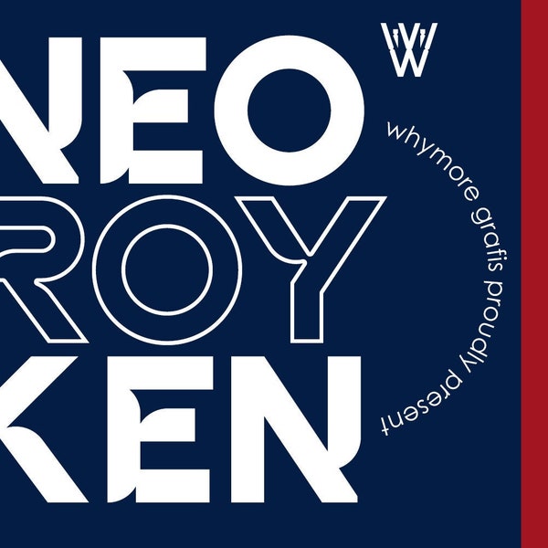 Neo Royken | Modern Font