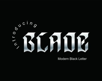 Blade | Blackletter Font