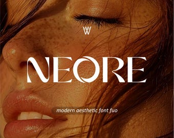 Futuristic Luxury Font: Bold Geometric Serif for Branding