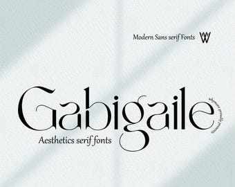 Gabigaile | Modern Sans Serif